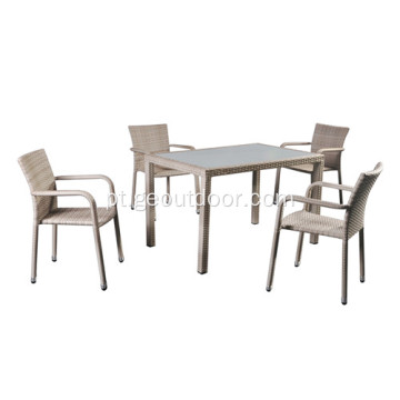 2019 melhor venda de mesa de jantar ao ar livre e conjunto de cadeiras